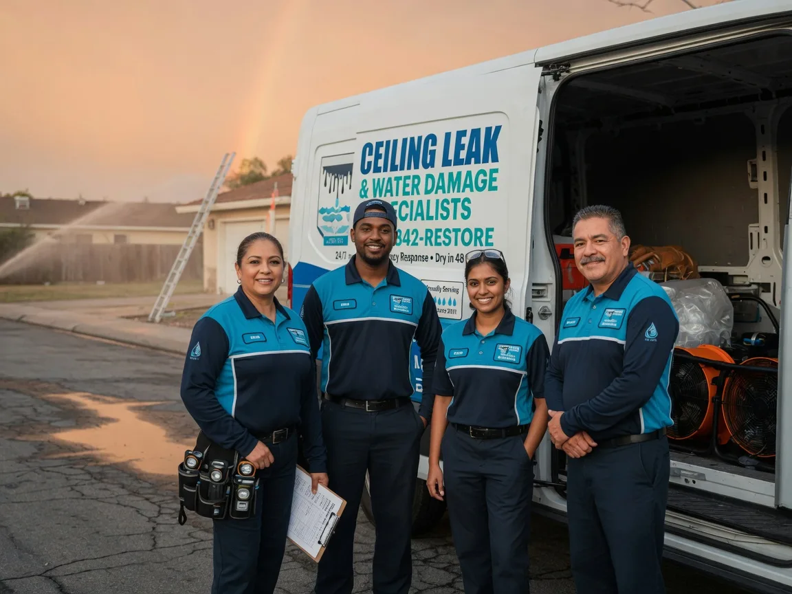 Ceiling Leak Cleanup company in Anderson, CA